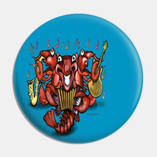 Crawfish Band Pin