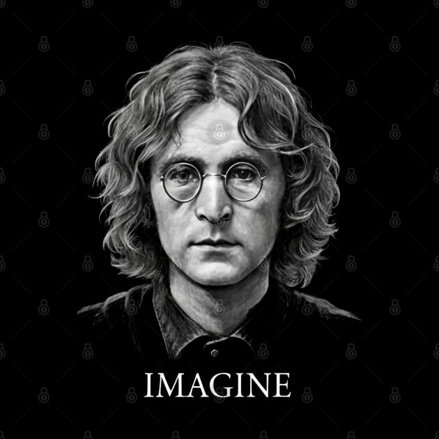 john lennon imagine by Aldrvnd