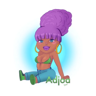 Purple Puff Chillin’ Chibi T-Shirt