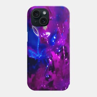 Bright Purple Blue Party Scene Phone Case