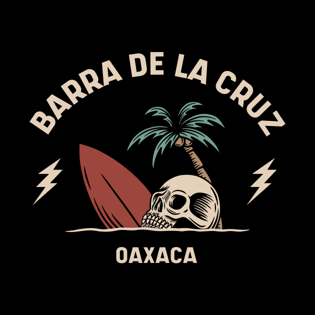 Vintage Surfing Barra de la Cruz, Oaxaca by SLAG_Creative