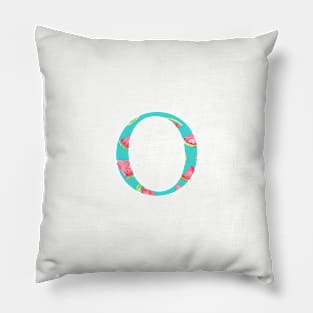 Omicron Watermelon Letter Pillow