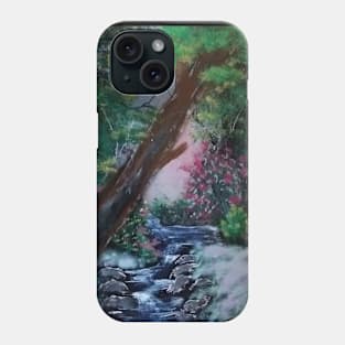 Almost fallen tree Phone Case