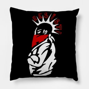 Resist! - Punk, Radical, Resistance, Revolution Pillow