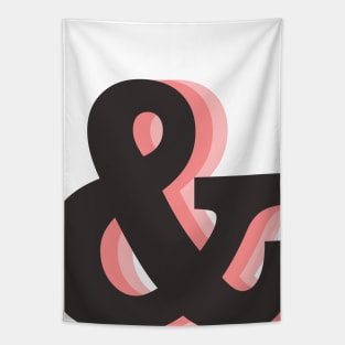 Ampersand 1 - And Symbol - Minimal Tapestry