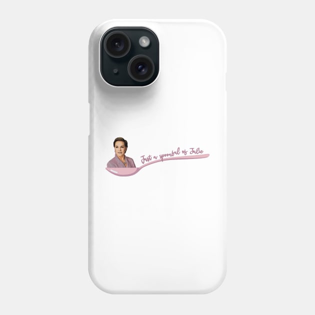 Just a spoonful of Julie Andrews IS the Medicine Phone Case by baranskini