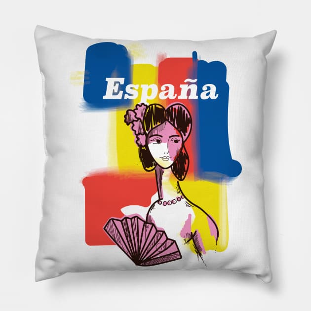 Espana Pillow by nickemporium1