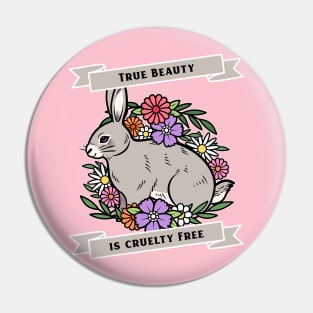 Cruelty Free Animal Rights Pin