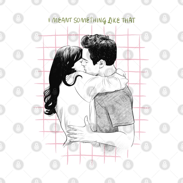 New Girl Jess & Nick Kiss "I meant something like that" by meganamey
