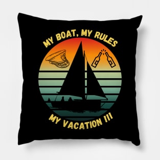 Boat and Vacation Pillow