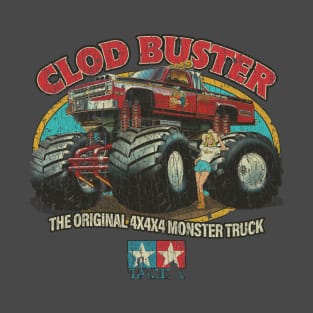 Clod Buster 4x4x4 Monster Truck 1987 T-Shirt