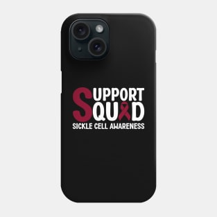 Support Squad Sickle Cell Awareness Phone Case