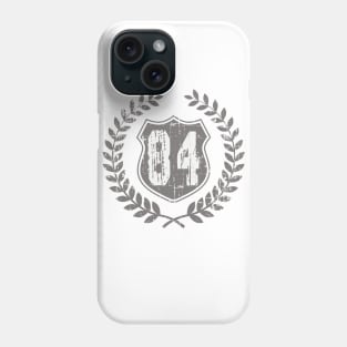 Vintage Old No. 84 T-Shirt Phone Case