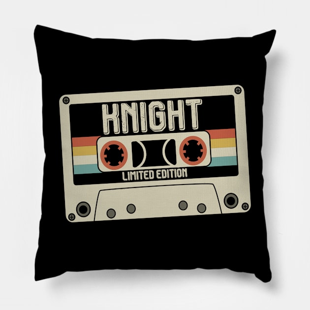 Knight - Limited Edition - Vintage Style Pillow by Debbie Art