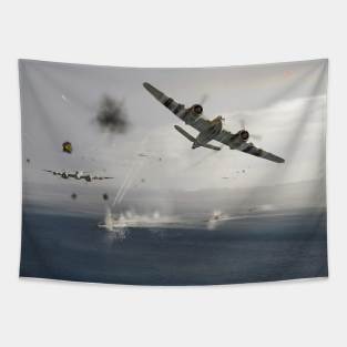 Beaufighters Attacking Tapestry