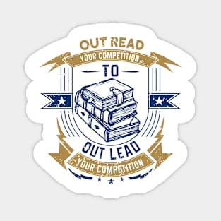 Out-Read Your Competition Magnet