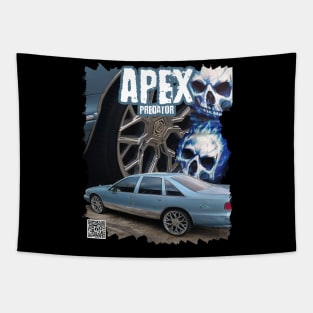 Caprice Blue Skulls Apex Predator Tapestry