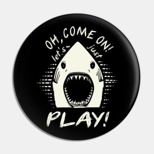 Playful Shark! Pin