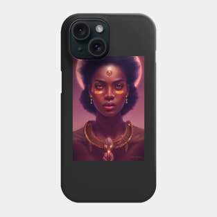 African Space Deity Phone Case