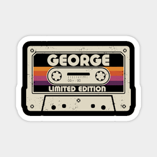 George Name Limited Edition Magnet