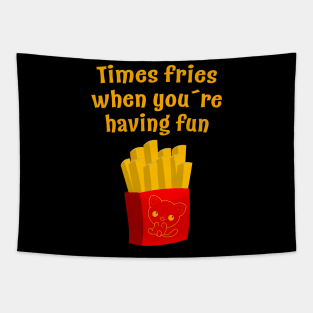 Time Fries Tapestry