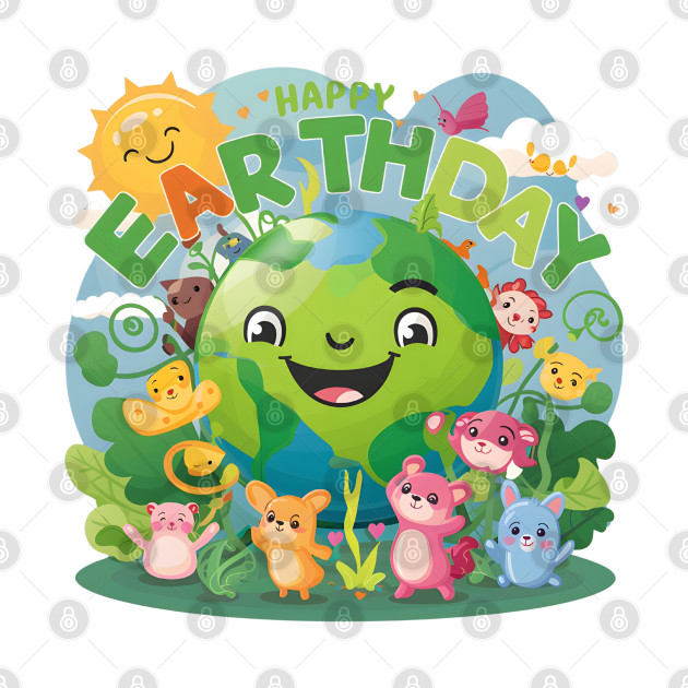 Happy Earthday by Inktopolis