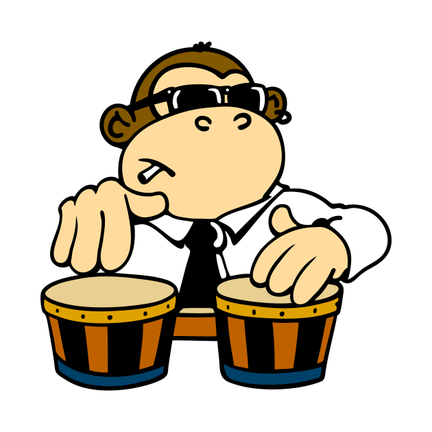 Cool Bongo Monkey by schlag.art