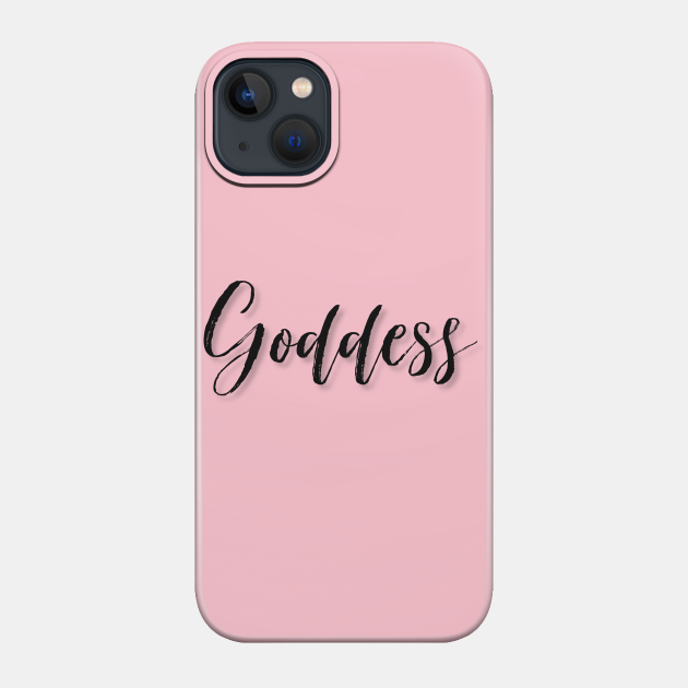 Goddess black - Goddess - Phone Case