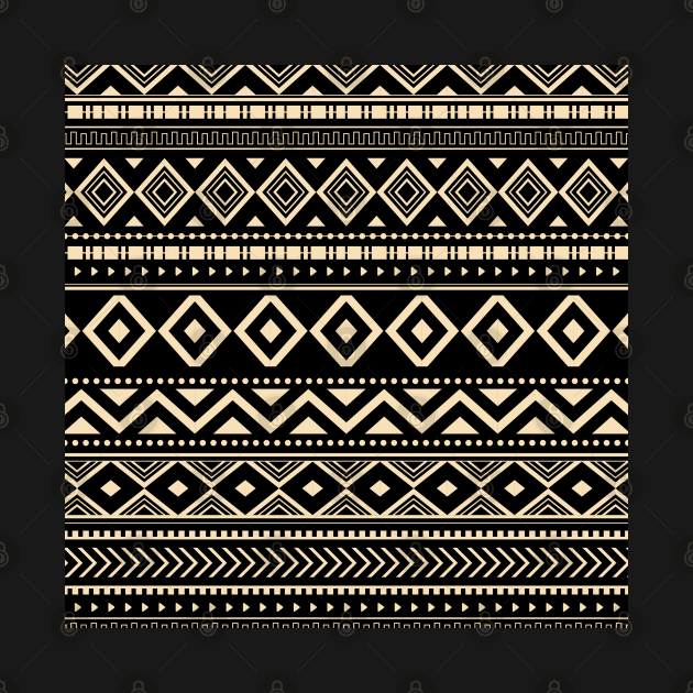 Black and white pattern, Mud cloth pattern art by Kikapu creations