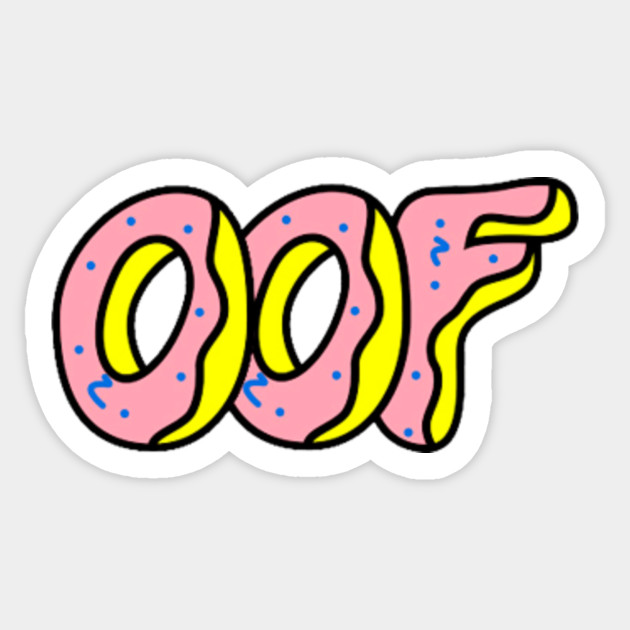 Roblox Oof Roblox Sticker Teepublic - oof roblox sticker