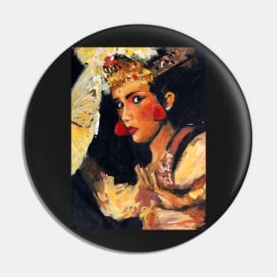 Legong Dancer Pin