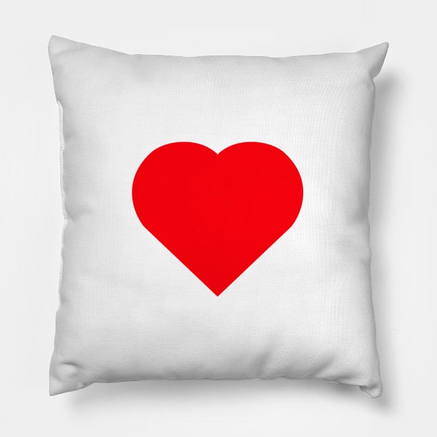 Ace of hearts. Pillow by OUSTKHAOS