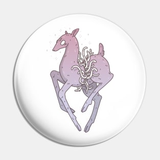 Purple deer Pin