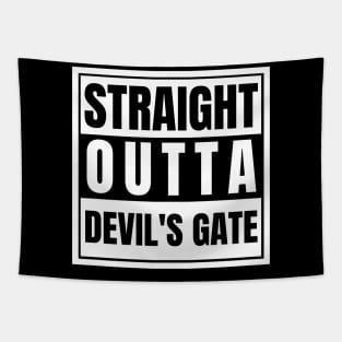 Straight Outta Devil's Gate Supernatural Door to Hell Azazel the Colt Opening the Gates of Hell 66 LilithSeals Free Lucifer Tapestry