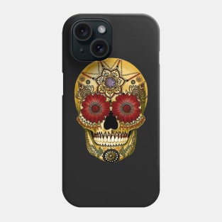 Day of the Dead Sugar Skull Phone Case