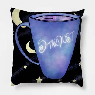 Cup of stardust Pillow