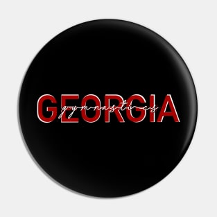 GEORGIA GYMNASTICS Pin