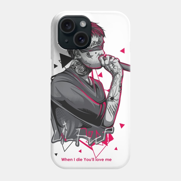 Lil Peep Phone Case by DenielHast