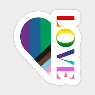 pride - love- couple Magnet