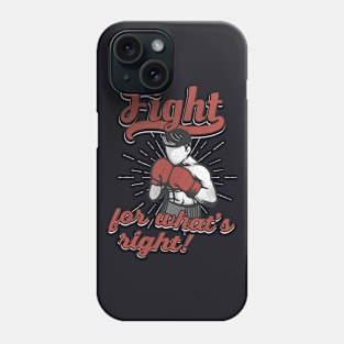 Boxer Slogan Boxing Phone Case