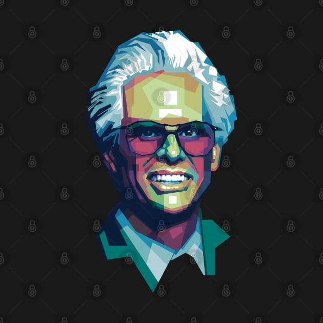 Baby Billy Freeman Pop Art WPAP by Alkahfsmart