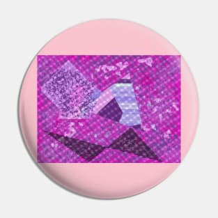 Pink abstract Pin