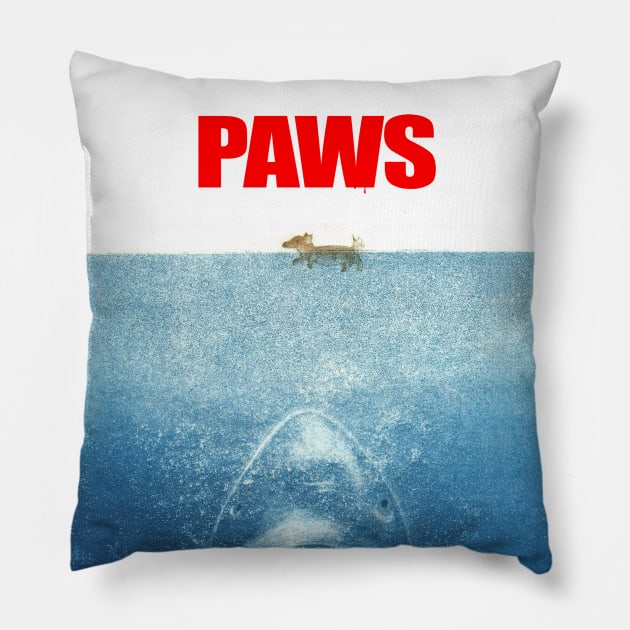 Paws Pillow by NotoriousMedia