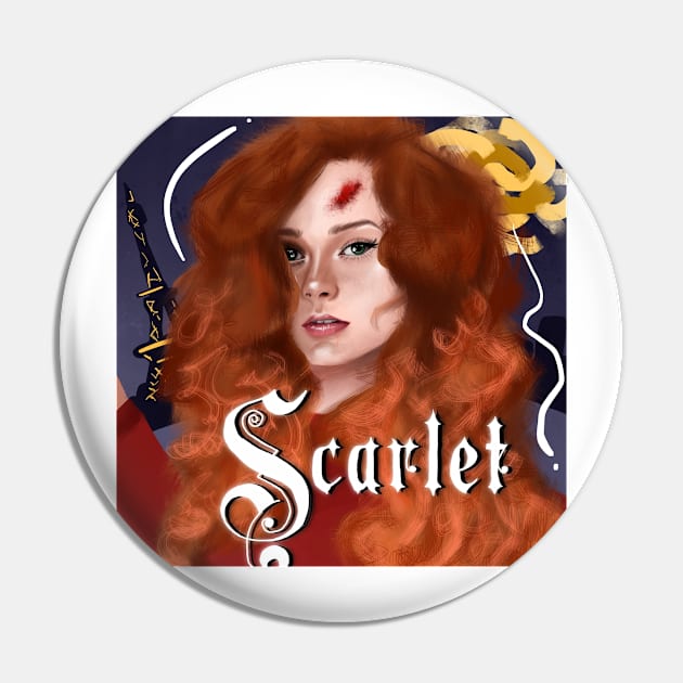 Scarlet (The Lunar Chronicles) Pin by Imaginelouisa