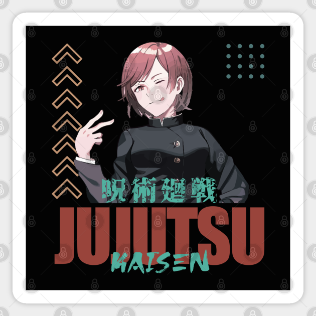 Anime Jujutsu Kaisen Nobara Kugisaki Nobara Kugisaki Autocollant Teepublic Fr R/jujutsukaisen is a subreddit dedicated to the ongoing series jujutsu kaisen written & illustrated by gege akutami. anime jujutsu kaisen nobara kugisaki