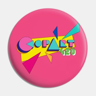 CopArt420 logo 2019 Pin