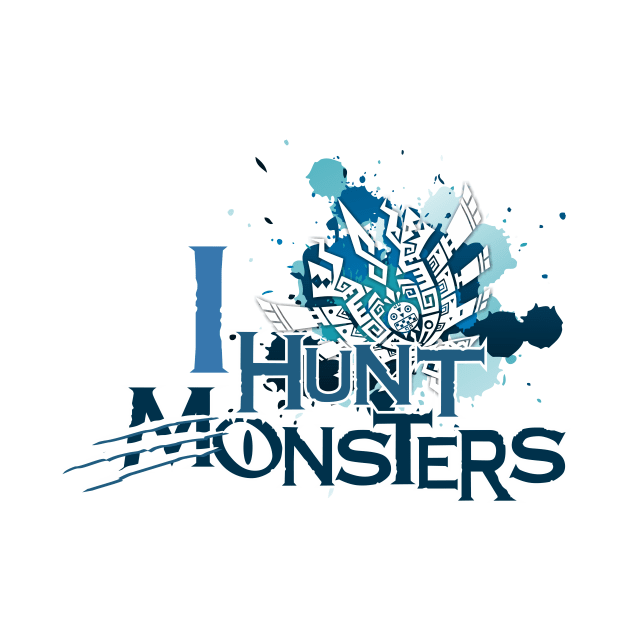 I Hunt Monster by MinosArt