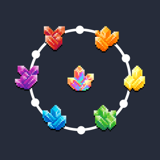 Pixel Art Gem Cycle T-Shirt