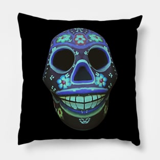 Oaxaca  day of the death skull Pillow