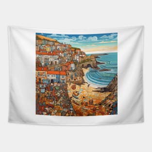 Newquay in Summer Tapestry
